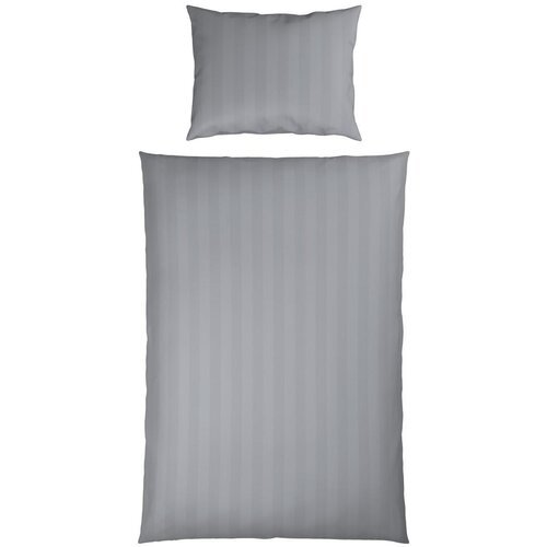 Premium Living Posteljnina Xenia Streif, Srebrna, 60/80, 140/200 Slike