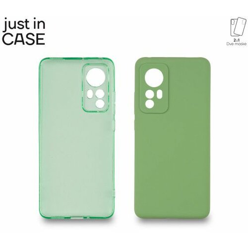 Just In Case 2u1 extra case mix paket zeleni za Mi12 Slike