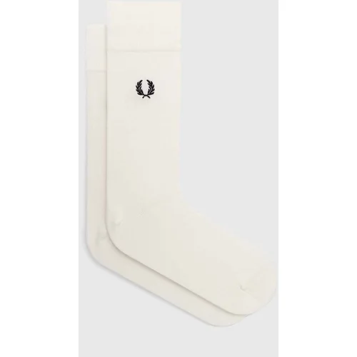 Fred Perry Čarape Classic Laurel Wreath Sock za muškarce, boja: bijela, C7135.L59