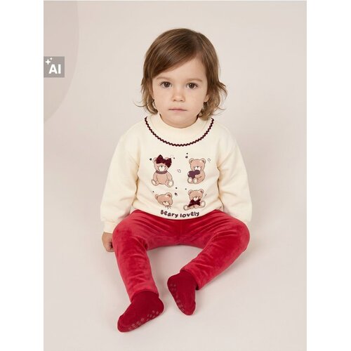 Sinsay Crewneck majica s printom medvjedića i pamukom Cijene