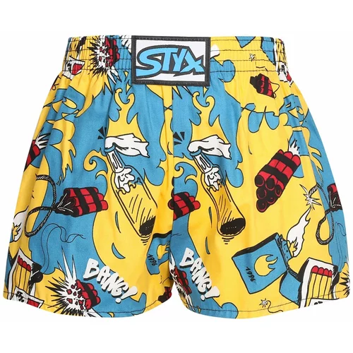 STYX Children's boxer shorts art classic rubber explosion