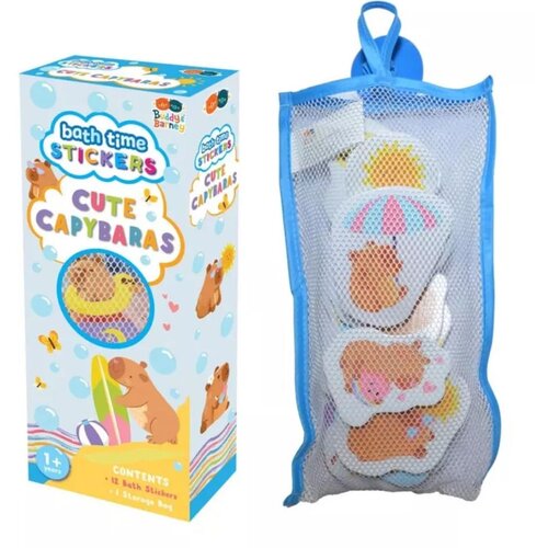 Flair Toys Buddy &amp;amp;amp, Barney Zalijepi na pločice! - Slatka kapibara Slike