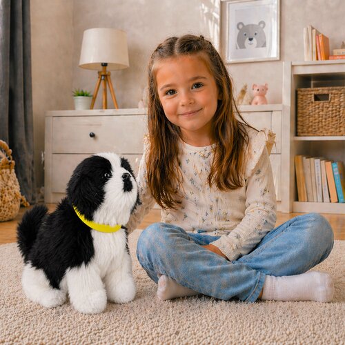  Interactive Plush Dog Soft fur Border Collie breed Slike