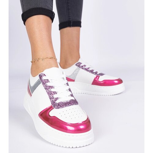 Gemre Pink women's sneakers with thick soles Dolla Cene