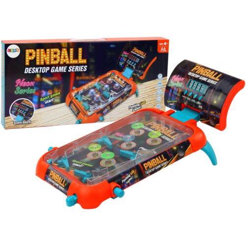  Pinball Arcade Game LED Lights Sounds Scoreboard Cene