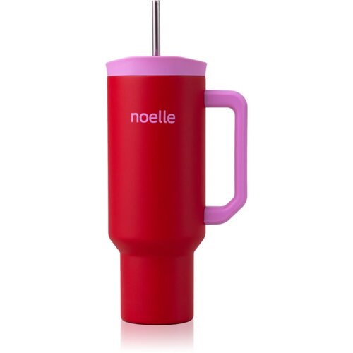 NOELLE Tumbler tumbler od nehrđajućeg čelika sa slamkom Red 1 kom Slike