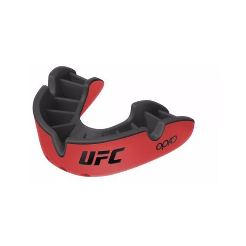 UFC Opro Self-Fit Silver Mouthguard, Red/Black, (20494483) Cene