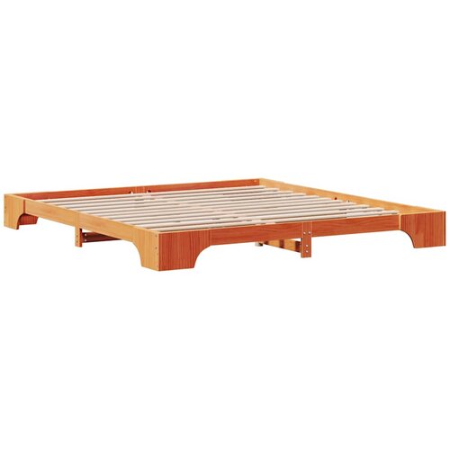 Krevetna konstrukcija Vosak smeđa 200 x 200 cm Slike
