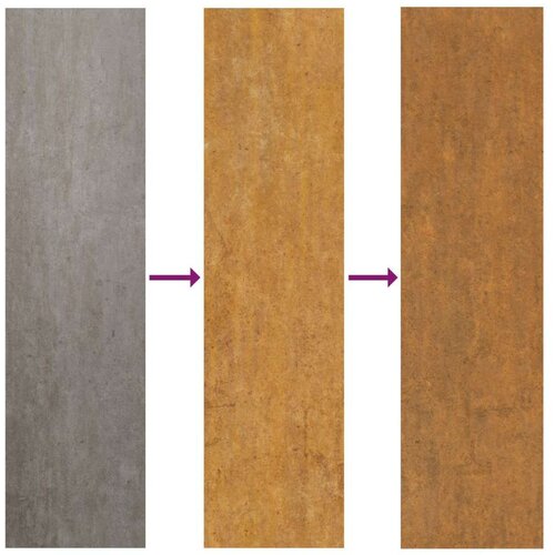 VidaXL Corten čelik Čelični materijal otporan na vremena 110 x 50 x 105 cm Slike