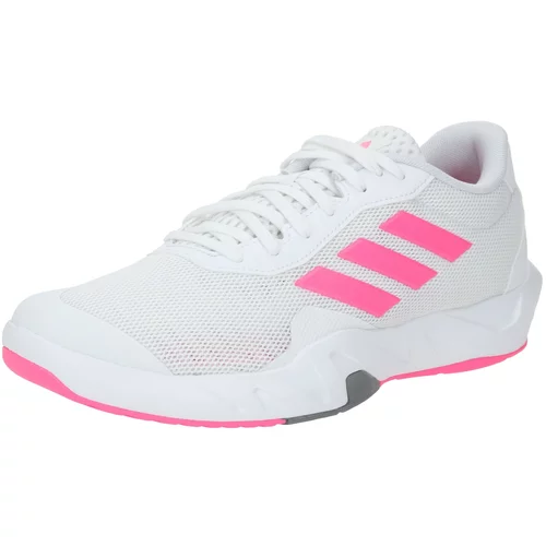 Adidas Športni čevelj 'AMPLIMOVE TRAINER' roza / bela