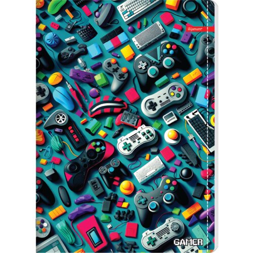 Ilijanum Sveska A5 dikto gamer 52lista 1kom Cene