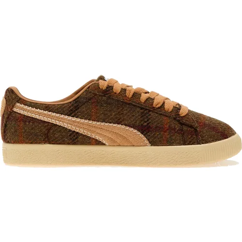 Puma Clyde Harris Tweed