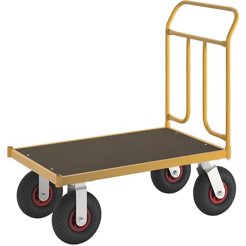 Kongamek ploski voziček KM144, dxšxv 1086 x 600 x 1090 mm, 2 vrtljivi in 2 fiksni kolesi Cene