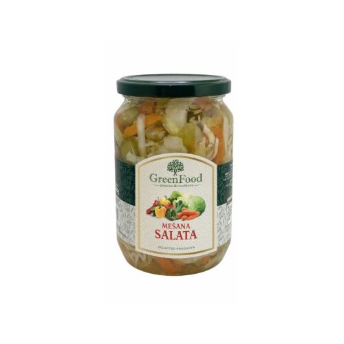 GREEN FOOD salata mešana 680G Slike