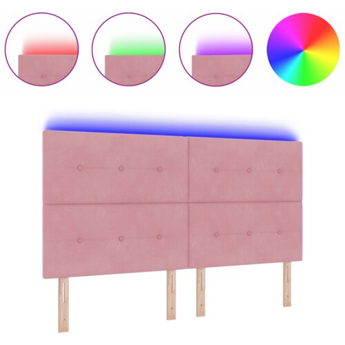  LED Uzglavlje Ružičasto 90 cm Bar&amp;scaron;un Slike