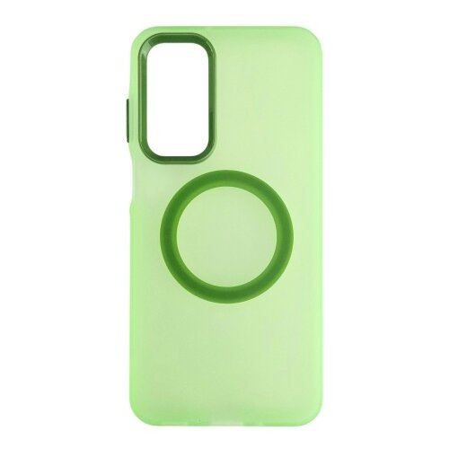  Silikonska futrola Magsafe FLURO COLOR Samsung A16 ZELENA Cene