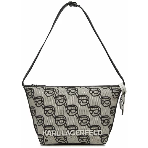 Karl Lagerfeld Ročna torba 235W3111 A996 Black / Gray
