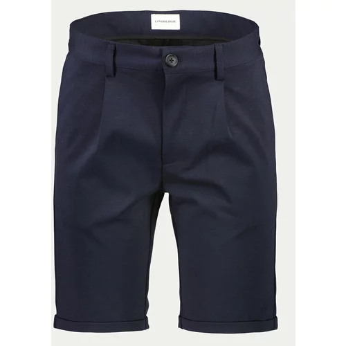 Lindbergh Kratke hlače iz tkanine 30-501024 Mornarsko modra Regular Fit