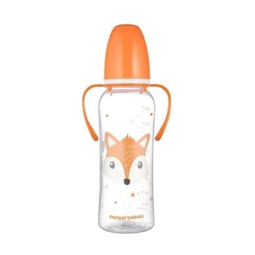 Canpol BABIES FLASICA CUTE ANIMALS SA RUCKAMA 250ml (11845) - ORANGE (11845_ora) Slike
