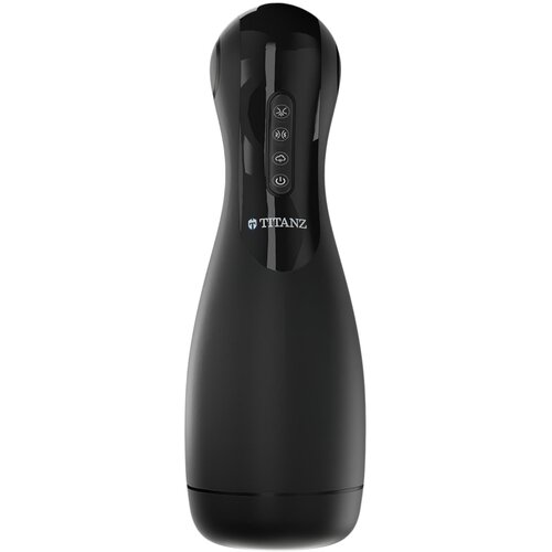  Titanz Ultimate Squeeze &amp;amp; Suck - avtomatski masturbator (črn) Slike