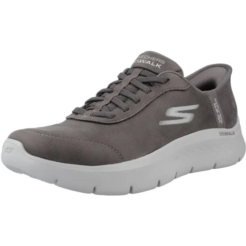 Skechers GO WALK FLEX - MALI SLIP-INS Siva