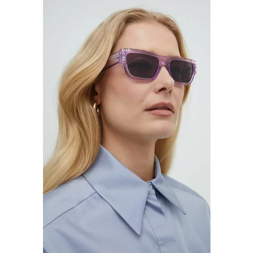 Guess Sončna očala ženska, vijolična barva, GU7902_5380Y
