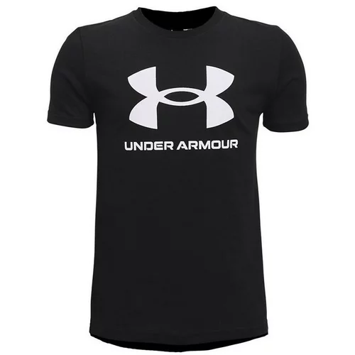 Under Armour Majice s kratkimi rokavi Sportstyle Logo Črna