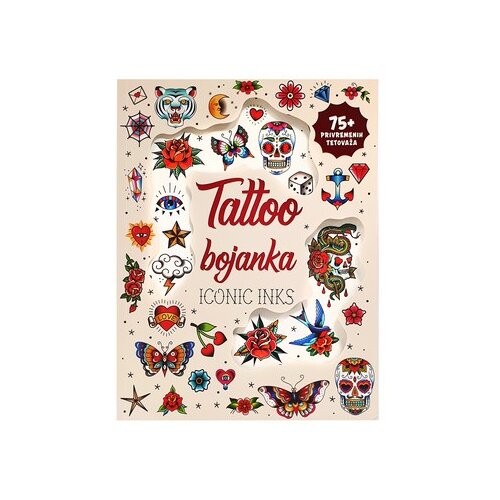  Tattoo bojanka Iconic Inks (s 75 privremenih petovaža) Cene