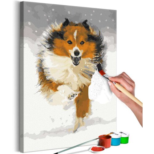  Slika za samostalno slikanje - Running Dog 40x60 Cijene