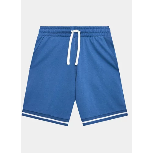 United Colors Of Benetton Kratke hlače iz tkanine 3BC1C901T Modra Regular Fit
