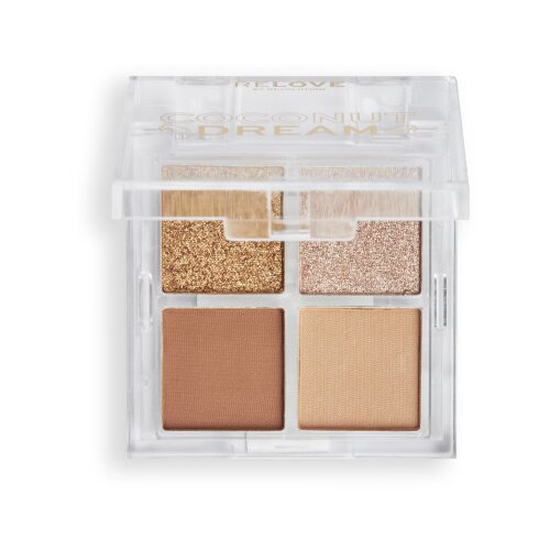 Relove by Revolution paleta senčil - Pocket Palette - Coconut Dream Cene