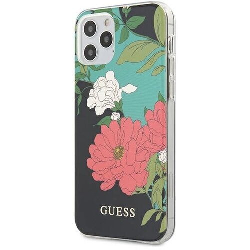 Guess OVITEK CASE ZA IPHONE 12 PRO MAX 6.7 ČRN N°1 ROŽA, (21834388) Cene