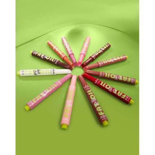 NYX Professional Makeup Fat Oil Slick Click balzam za usne 2 g Nijansa 07 dm me Slike