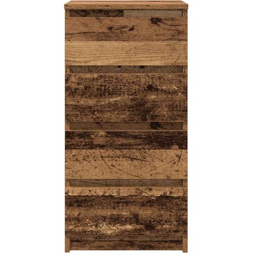  Komoda staro drvo 37,5x35x76 cm od konstruiranog drva Slike