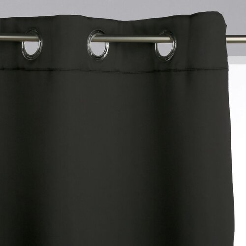 Atmosphera zavjesa blackout 2/1 135x240 cm PES crna Slike