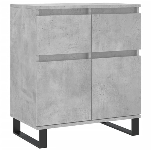 Maison Chic Komoda - Predalnik betonsko siva 60x35x70 cm inženirski les, (21721011) Cene