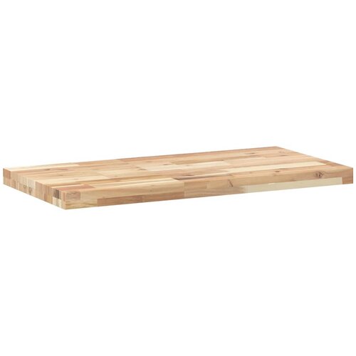 Plutajuće police 4 kom 60x40x4 cm Neobrađeno puno drvo akacije Slike
