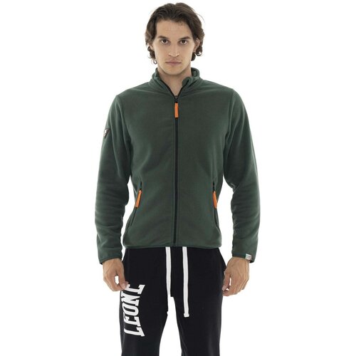 Leone 1947 Flis Man Full Zip Micropolar Basic Zelena Cene