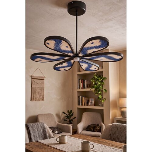 Opviq luster Lorven, LED 12 W, crni / plavi Cene