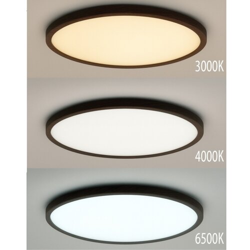  LED plafonsko svetlo LED/32W/230V 3000/4000/6500K prečnik 40 cm braon Slike