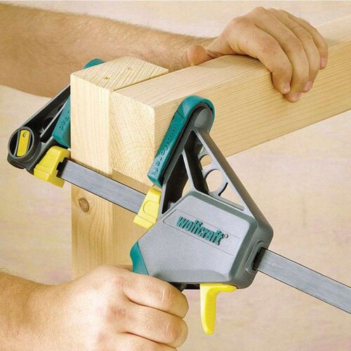 Wolfcraft Jednoručna stega EHZ PRO 100 210-710mm 3032000 crna Slike