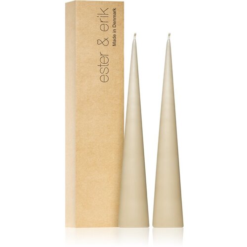 ester & erik cone candles nougat note (no. 18) ukrasna svijeća 2x25 cm Cijene