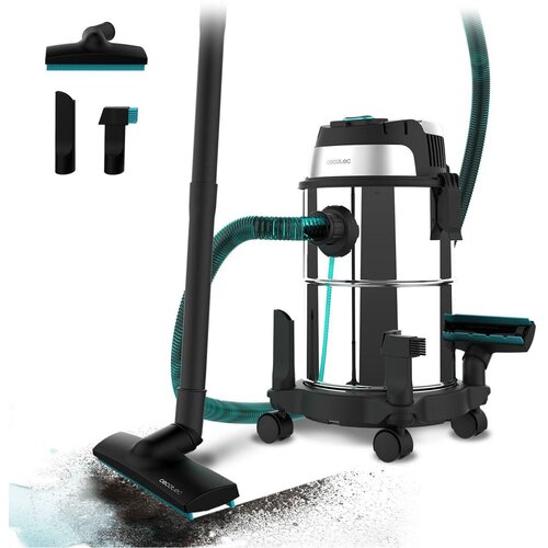 Cecotec Sesalnik Conga Rockstar Wet &amp;amp; Dry Steel 1200W 16L, (5000523521) Slike