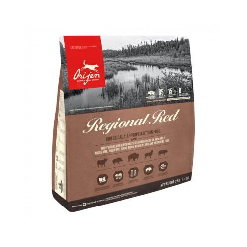 Orijen Regional Red, potpuna suha hrana za pse, 2 kg Cene