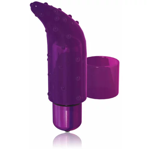 BMS Frisky Finger - vodootporni vibrator za prste (ljubičasti)