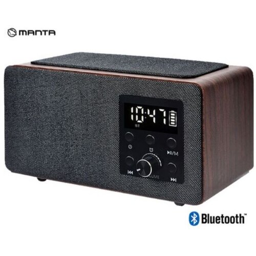  Radijski sprejemnik Manta RDI910 WC / ura / budilka, FM Radio Cene