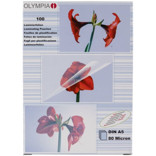 Olympia 1x100 Laminating pouches DIN A5 80 micron 9167 Cijene