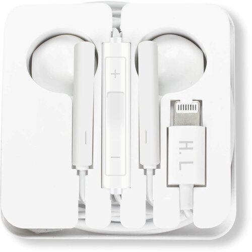 AVIZAR Slušalke iPhone Lightning komplet za prostorocno telefoniranje - bele, (20731520) Cene