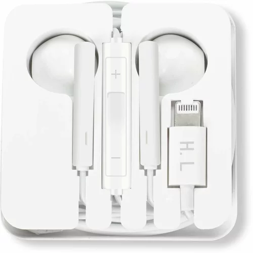 AVIZAR Slušalke iPhone Lightning komplet za prostorocno telefoniranje - bele, (20731520)