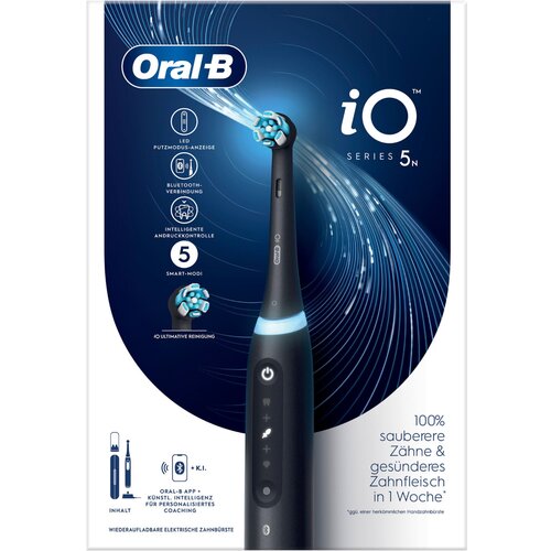 Oral-b iO Serija 5 Mat Crna elektricna cetkica za zube Slike